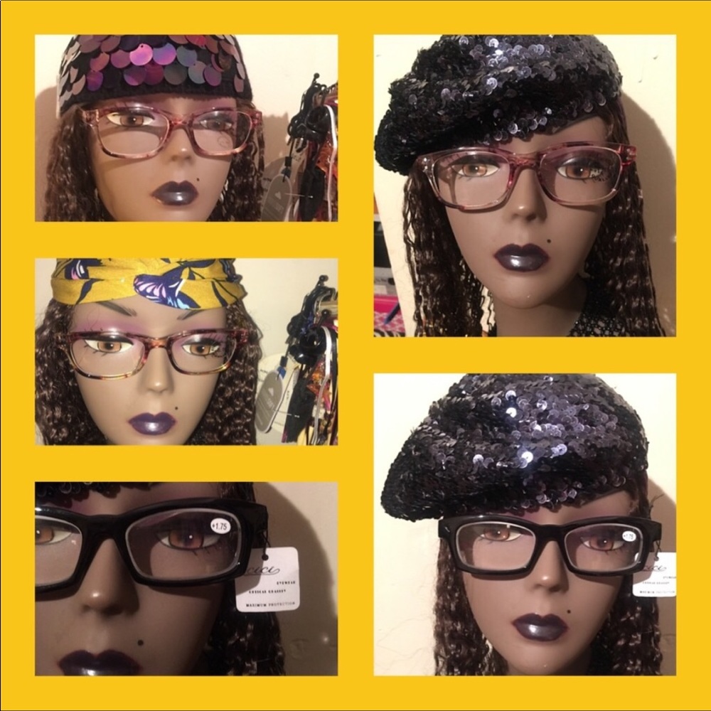 See Crystal Clear. Use the frames to put your prescription.